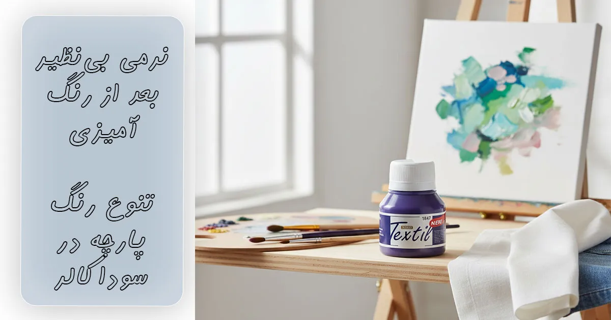 قیمت رنگ پارچه بنفش سوداکو کد ۱۸۴۷