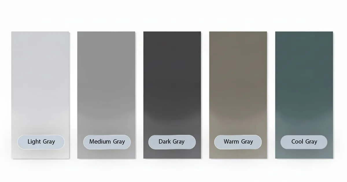 کاتالوگ رنگ روغنی طوسی