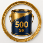 رنگ پلاستیک 500 گرمی