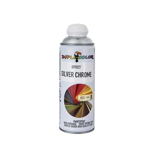 اسپری رنگ دوپلی کالر کروم نقره ای CHROME ESILVER FFECT