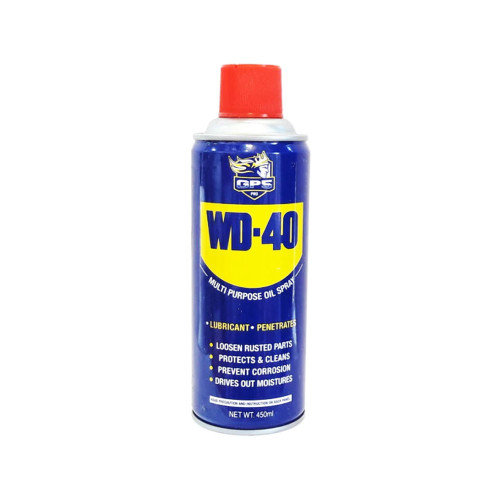 اسپری روان کننده جی پی اس گل پخش مدل WD-40 حجم 450 میلی لیتر
