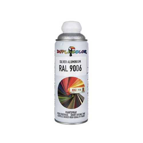 اسپری رنگ دوپلی کالر نقره ای کد 9006 SILVER ALUMINIUM EFFECT
