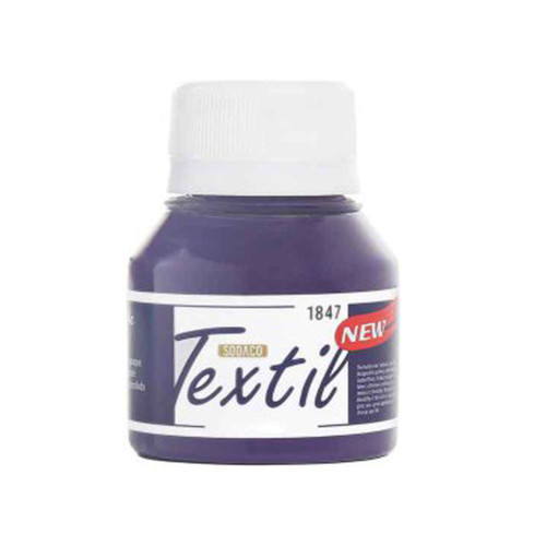 رنگ پارچه بنفش ساده سوداکو کد 1847