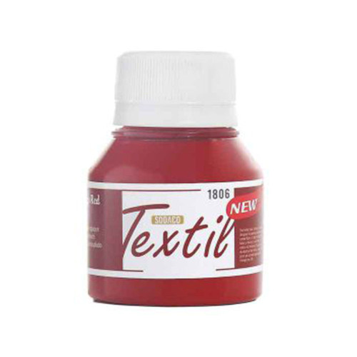 رنگ پارچه قرمز ساده سوداکو کد 1806