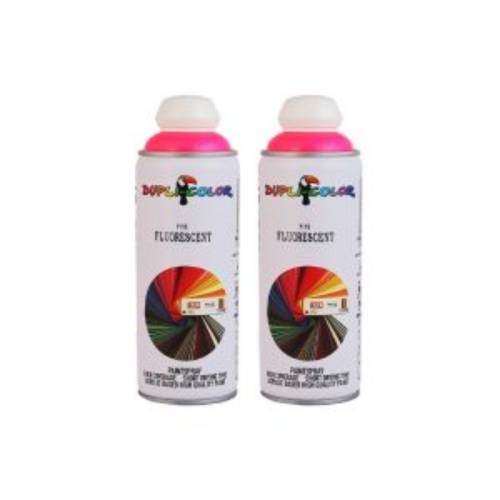 اسپری رنگ صورتی فلورسنت 400 میلی لیتر دوپلی کالر Pink Fluorescent (مجموعه 2عددی)