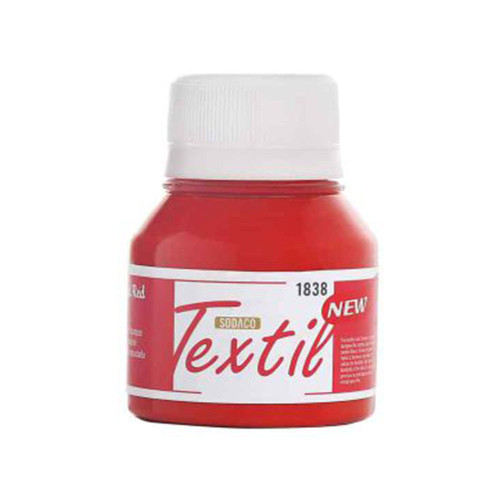 رنگ پارچه قرمز روشن ساده سوداکو کد 1838