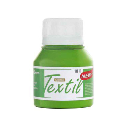 رنگ پارچه سبز ساده سوداکو کد 1811