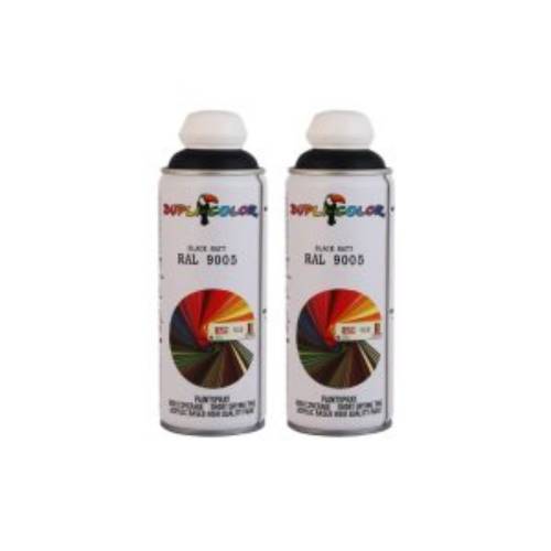 اسپری رنگ دوپلی کالر مشکی مات Black Matt کد 9005 (مجموعه 2 عددی)