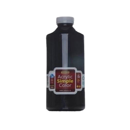 رنگ اکریلیک سوداکو مشکی 1 کیلویی  کد 5324 acrylic simple (مجموعه 2 عددی)