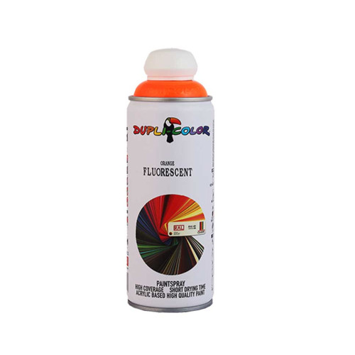 اسپری رنگ نارنجی فلورسنت 400 میلی لیتر دوپلی کالر Orange Fluorescent