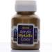 رنگ اکریلیک متالیک سوداکو 125 میل طلایی آنتیک کد acrylic metallic 2283 (مجموعه 6 عددی)